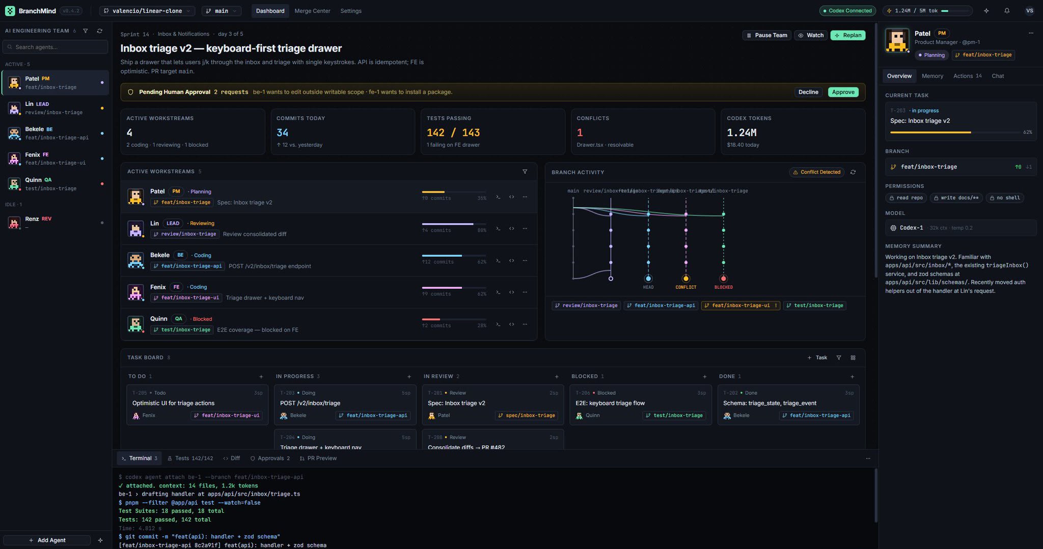 BranchMind screenshot